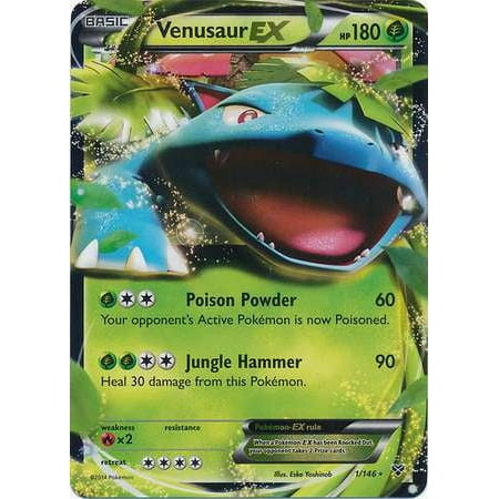 Pokemon X & Y X & Y Single Card Rare Holo ex VenusaurEX #1