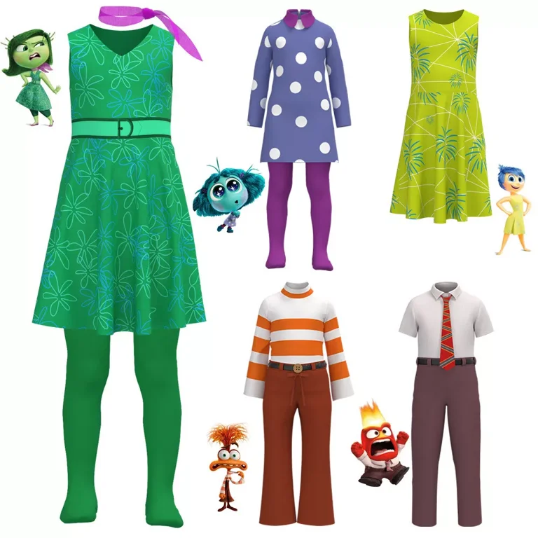 ZUITEH Movie Inside out 2 Joy Disgust Fear Envy Ennui Anxiety 