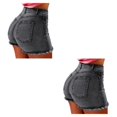 thumbnail image 1 of Minnieouse Pantalones vaqueros de verano Pantalones cortos de mezclilla Pantalones sueltos Fringe Frayed Lady Outfit Dulce regalo Cintura alta Type1 NO1, 1 of 6