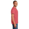 thumbnail image 4 of Gildan Short Sleeve T-Shirt for Men - L Size | 100 Heavy Cotton Crew Neck Tee, Coral Silk, 5.3 oz, 4 of 6