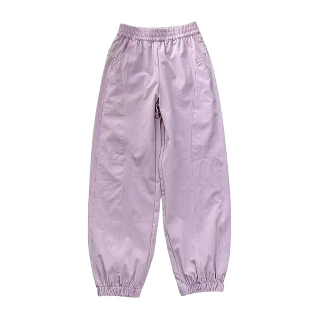 aidice Pantalon de Vêtements pour Adolescentes Été Léger Mince Taille Élastique Bas Resserré Pantalon de Protection Solaire pour Enfants