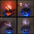 thumbnail image 2 of Musical Teslas Coil  Lightnings Generator Arc Plasma Loudspeaker Wireless Transmission Experiment Desktop Toy Model, 2 of 7