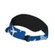 thumbnail image 2 of Fotbe Airplanes in the Sky Visera Deportiva con Diseño, Gorra Abierta Ajustable de Algodón para Mujer y Hombre, 2 of 7