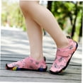 thumbnail image 4 of UPOUART 1 Paire de Chaussures de Natation en Caoutchouc Imperméables pour Enfants Chaussures de Plongée Roses, 4 of 8