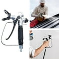 thumbnail image 2 of Airless Paint Sprayer Guns High Pressure Reversible Nozzle Safety Lock Comfort Handle Stainless Steel Painting Tool Guns, 2 of 8