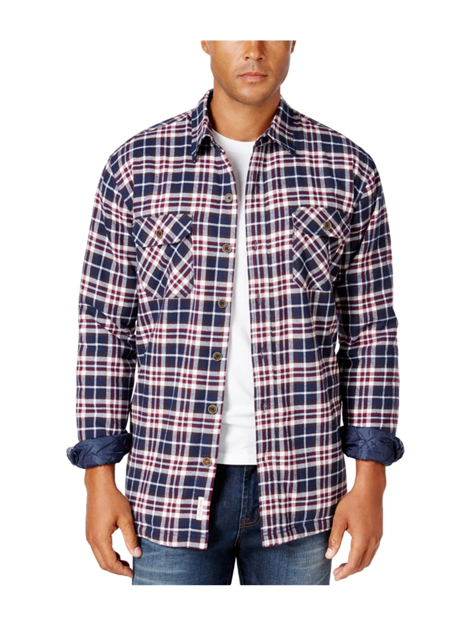 Weatherproof Mens Vintage Plaid Shirt 