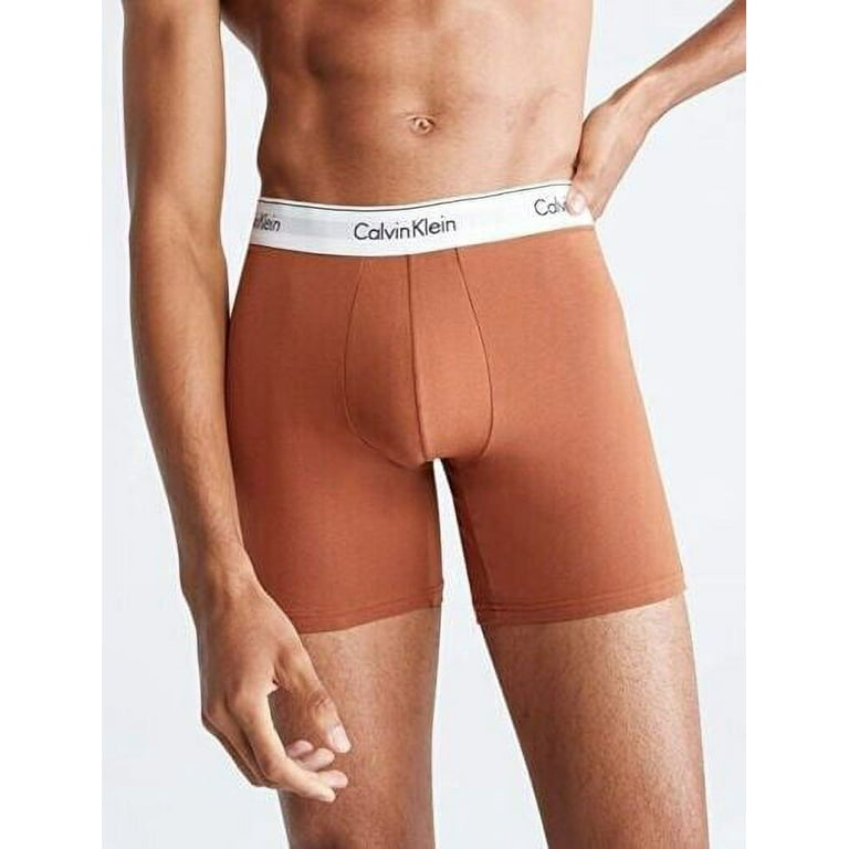 Calvin Klein NB3345 903 Men Cotton Stretch Naturals Boxer Brief 3 Pack Large LG5