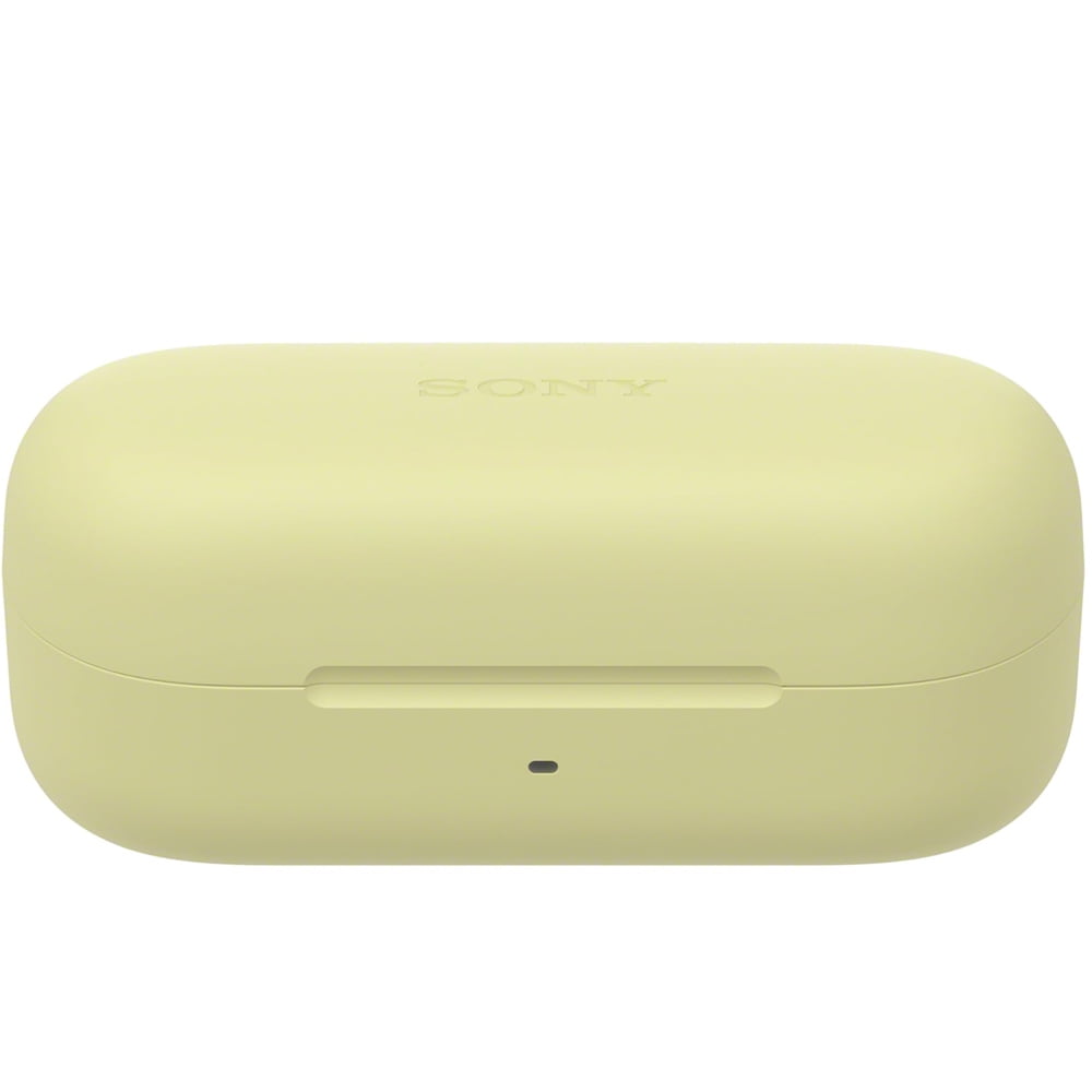 Sony WF-C510 Truly Wireless Earbuds with 22-Hour Battery, IPX4, Multipoint, Yellow Bundle with Deco Essentials 6 Pairs of In-Ear Earbud Tips (S/M/L Sizes)