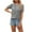 Gray, variant on LOVZFMLL Spring Tops for Women Dressy Casual Puff Short Sleeve Shirts Summer Crew Neck T-Shirts Trendy Pleated Blouses Green XL