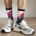 thumbnail image 6 of Vsdgher Astronaut Riding Fiery Horse Crew Socks for Men & Women, Breathable Casual Athletic Ankle Socks, 6 of 6