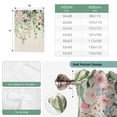 thumbnail image 6 of Sage Green Eucalyptus Leaves Tie Up Curtains for Windows, Balloon Window Shades, Weeping Floral Summer Botanical Kitchen Window Treatments Roll Up Curtain for Basement/Nursery 52"x45", 6 of 8