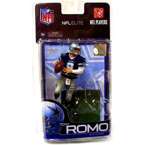 McFarlane NFL Sports Picks Elite Series 1 Tony Romo Action Figure (Blue Jersey)