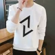 thumbnail image 5 of Camiseta de cuello redondo para hombre, ropa de calle emo, sudaderas sociales originales, jersey informal, camiseta de manga larga, nueva camiseta de invierno para hombre, 5 of 5
