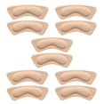 thumbnail image 2 of 10 Piezas almohadillas de talón Yuyangstore esponja para zapatos de talón Hombres Mujeres Estilo B, 2 of 8