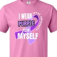 thumbnail image 4 of Inktastic I Wear Purple for Myself Lupus Awareness T-Shirt, 4 of 5