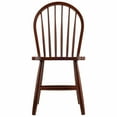 thumbnail image 7 of Winsome Wood Windsor Chairs, 2-PC, RTA, Walnut Finish, 7 of 7