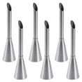thumbnail image 1 of Youkk 6Pcs Crème Givrage Embouts de Buse en Acier Inoxydable Longs Embouts de Buse de Décoration, 1 of 6