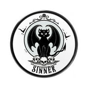 Alchemy Gothic CC21 Sinner Coaster Set, Black, Gray & White - 12 Boxes - 12 Per Box