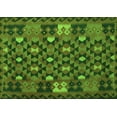 thumbnail image 1 of Ahgly Company Indoor Rectangle Oriental Green Traditional Area Rugs, 2' x 5', 1 of 1