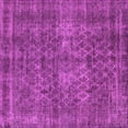 thumbnail image 1 of Ahgly Company Indoor Square Oriental Pink Industrial Area Rugs, 3' Square, 1 of 4
