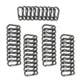 thumbnail image 1 of 50 Piezas Aleación Llave Hebilla Broche Clip Gancho Mosquetón Llavero Sharpla, 1 of 8