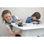 4M: KidzRobotix - Table Top Robot - DIY Build A Smart Crab Toy, Motorized Crab-Walk Action, Edge Detection, Snap Assembly, Science Kit, STEAM, Kids 8+