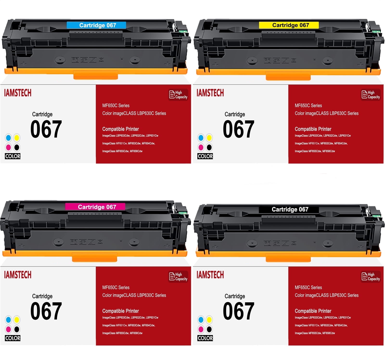Canon 067 Magenta Toner Cartridge - Walmart.com