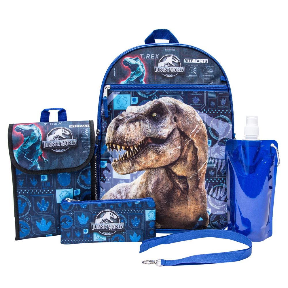 Jurassic World Jurassic World Backpack Combo Set Jurassic Park Boys