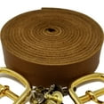 thumbnail image 5 of Tofl Leather Strap for Shoes Purses Jewelry Making and DIY Craft Projects Brown 1 Strap 72" x 3/4", 5 of 8