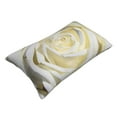 thumbnail image 3 of Disketp Pillow Covers White Rose Pattern Throw Pillow Case Cushion Covers,Cushion For Bedroom,Couch,Home-14"X20", 3 of 9