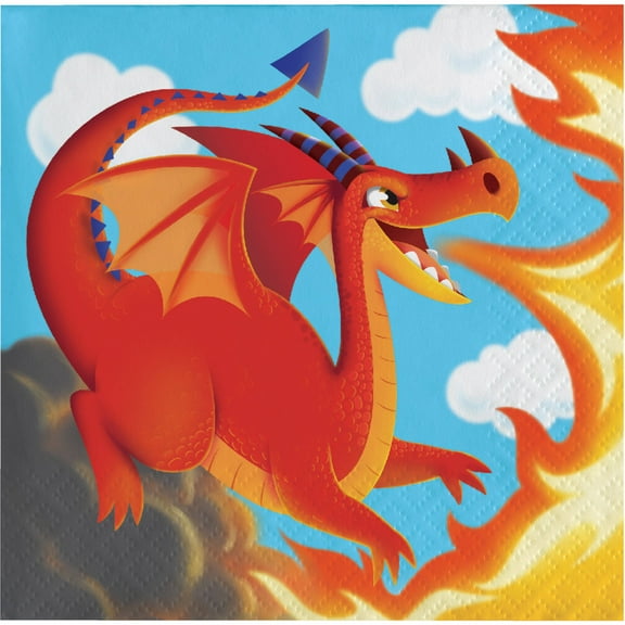 Dragon Beverage Napkins, 16 pk