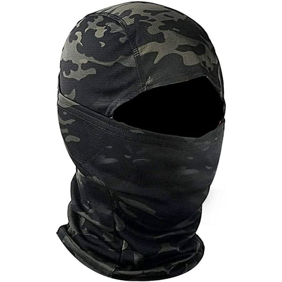 Viworld Military Camo Face Mask Bandana Balaclava Hood Headwear for Men Women Tactical Training Cycling Ski Wind-Resistant Hunting