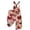 Vermilion, variant on Fgvctg Valentine's Day Womens Jumpsuits Wide Leg Pant Trendy Love Heart Print Overalls Sleeveless Romper Spaghetti Straps Jumpsuits Oversized Bib Overalls Sprimg Clothing With Pockets Red M