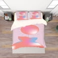 thumbnail image 3 of 3D Rojo Patrón Funda de edredón Set Ropa de cama Set Fundas de almohada 17, 3 of 3