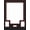 Black & Burgundy, variant on Jersey Display Case with Color Mat & Wall Mount, Shadow Box Frame with Photo Slots & Hardware Kit for Football Basketball Soccer Shirts (Red-Top & White-Base)