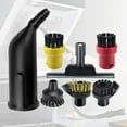 thumbnail image 4 of DJN Home & Garden Nylon Plastic Steam Cleaner Accessories Versatile Wear Steam Cleaner Brush Nozzle For SC1 SC2 SC4 SC5 Steam Cleaner Attachment For Cleaning Seam Corner Edge, 4 of 8