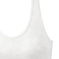 thumbnail image 5 of Purcolt Girls Seamless Cotton Sports Bra Comfortable Wide Strap Sleep & Training Bralettes Athletic Workout Bra for Yoga Running Dance, Teens 9-15 Years, 5 of 7