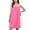 Pink 02, variant on Women's Shower Towel Wrap Soft Terry Cloth Wrapping Bathrobe Knee Length Lightweight Spa Bath Body Wraps with Adjustable Snaps Purple Small-X-Large