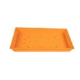 thumbnail image 2 of SUNPACK 10” x 20” Mega Plastic Seed Starting Tray, Orange, 2.5” - No Drainage Holes, Ideal for Greenhouses or Indoor Gardening - Made of Thick, Strong Plastic, 2 of 5