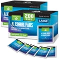 thumbnail image 1 of Toallitas con alcohol TenderGentle 70% isopropílico, 200 unidades, 1 of 6