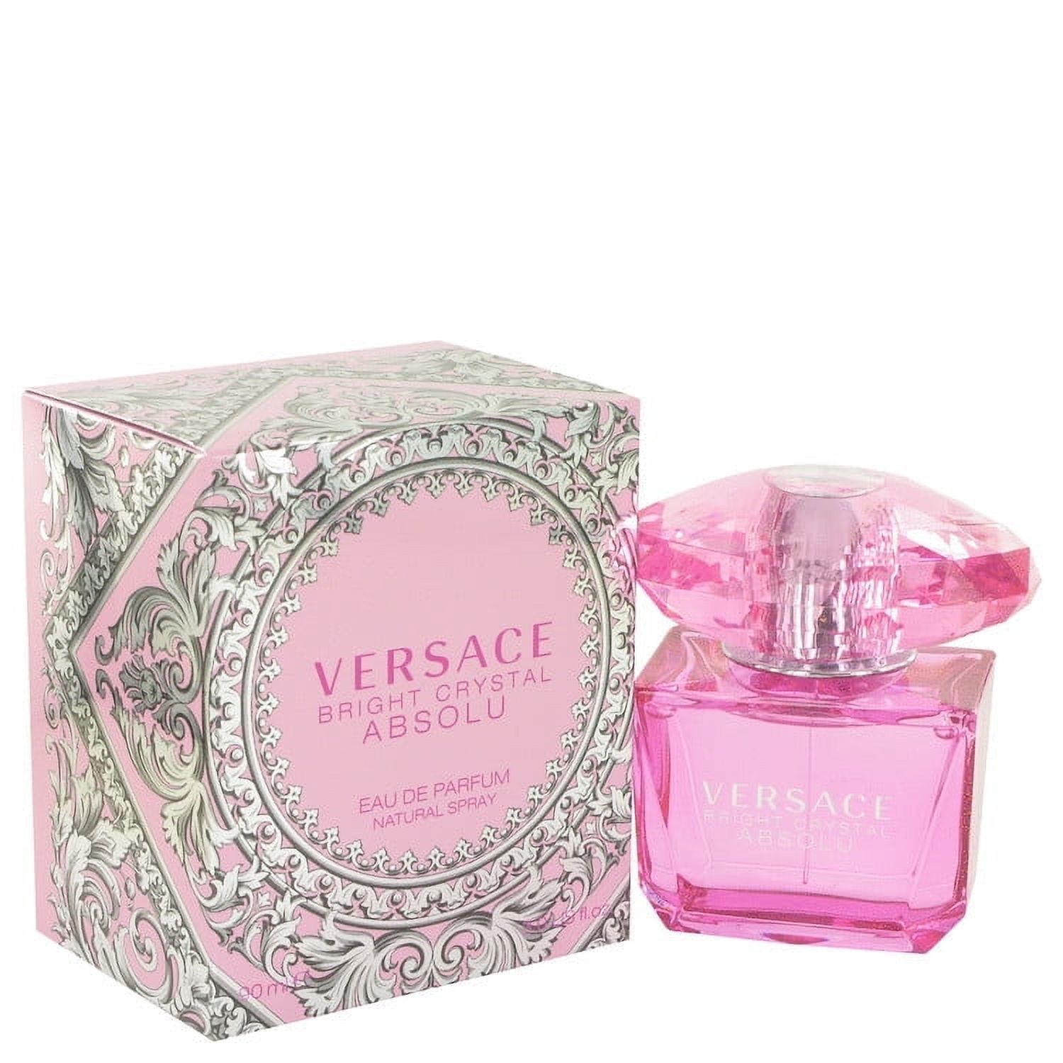 Versace Bright Crystal Absolu Eau De Parfum for Women, 3 oz
