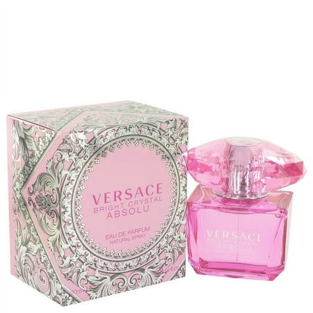 Versace Bright Crystal Absolu Eau De Parfum for Women, 3 oz