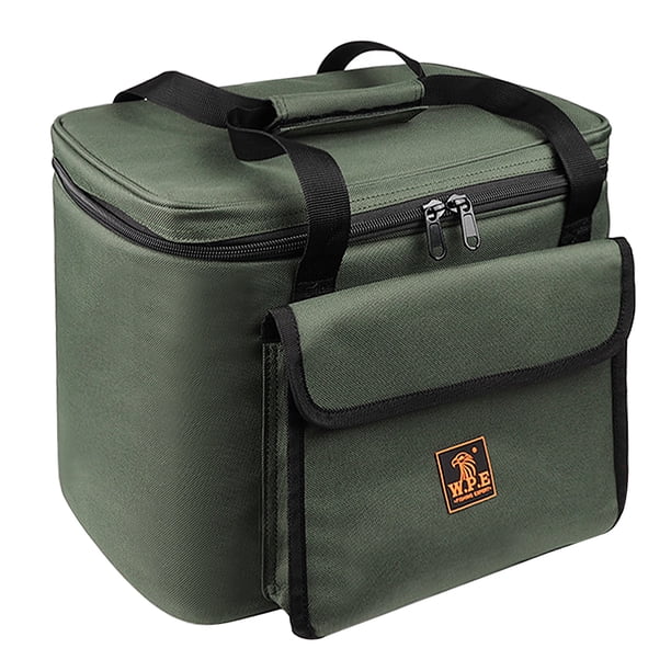 Bolsa térmica de pesca Bolsa de almuerzo aislada para acampar al aire libre Caja de almuerzo