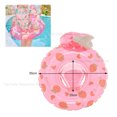 thumbnail image 1 of Baby Inflatable Swimming Rings Baby Float Circle Swimming Inflatable Infant Floating Swim Pool Accessories Sunshade Circle Toys Strawberry, 1 of 6