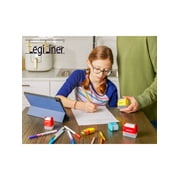 LegiLiner Self-Inking Teacher Stamp-Double Stack 1/2-inch Handwriting Lines Roller Stamp