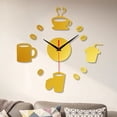 thumbnail image 4 of BallsFHK Frameless DIY Wall Mute Clock 3D Mirror Surface Sticker Home Decor, 4 of 4