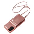 thumbnail image 2 of Nalacover RFID Blocking Wallet Case for Samsung Galaxy A13 4G, Shockproof PU Leather Magnetic Button Zipper Purse Card Slots & Kickstand Crossbody Phone Case with Shoulder & Wrist Strap,Rosegold, 2 of 12