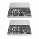 thumbnail image 1 of 60-Piece Stainless Steel Biscuit Mold Mini Fondant Mold Geometric Biscuit Cutting Mold Baking Tool, 1 of 5