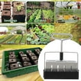 thumbnail image 4 of Outil de Blocage de Sol pour Semis à Main 20 Cellules en Acier avec Poignée Outils de Jardinage, 4 of 5