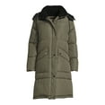 thumbnail image 5 of Big Chill Women's and Women's Plus Maxi Puffer Coat with Hood, Heavyweight, Sizes S-3X, 5 of 5